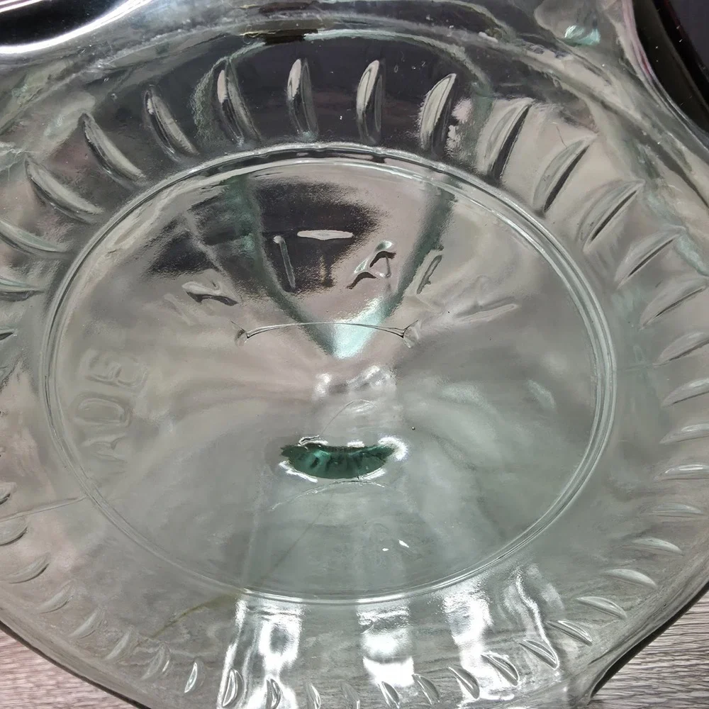 Antique Glass Pitcher Dispenser W/Brass Spout - 15